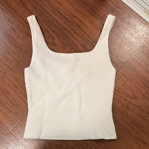 Babaton sculpt knit square neck tank